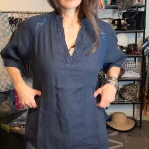 MOMS SHIRT ITALY NAVY BLUE